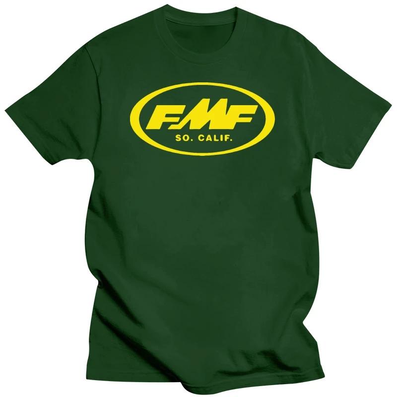 Sommer Harajuku Custom T-Shirt Schwergewicht Lässige Ankunft FMF RACING T-SHIRT FMF RACING AUSPUFFANLAGE AMA MOTOCROSS T-SHIRT