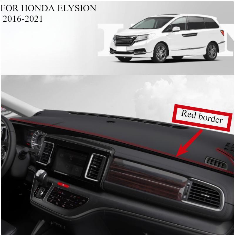 FOR HONDA ELYSION 2016- Car Dash Mat Dashmat Dashboard Mat Cover Sun Shade Dash Board Cover Carpet  Accessories
