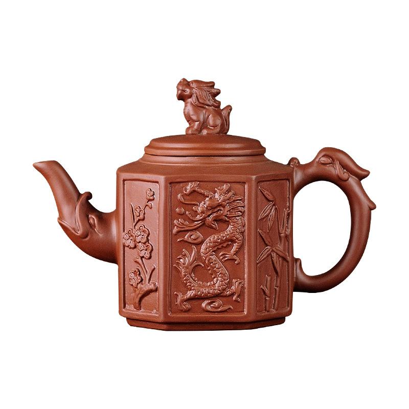 

Zisha pot large capacity brewing teapot handmade teapot single pot ceramic household kung fu tea set teacup set
