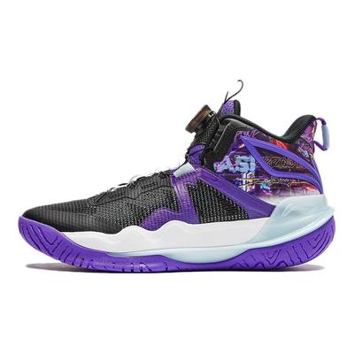 Li Ning Kids Pioneer Team 3 V3 Comfortable Versatile Lightweight Non-Slip Wear-Resistant Rebound Low-Top Basketball Shoes YKBU038-3