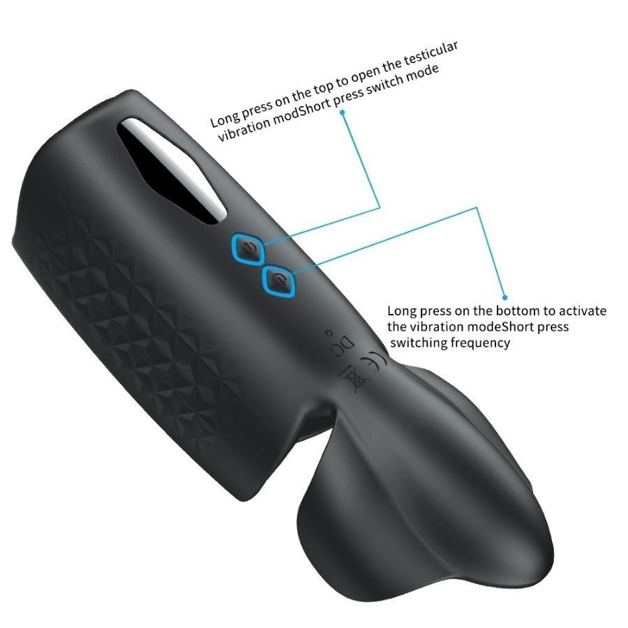 2023 Exercise Penis Enlargement Exerciser Sex Toys for Man Male Masturbator Double Motor Vibrating Dick Cock Massager Male Masturbation