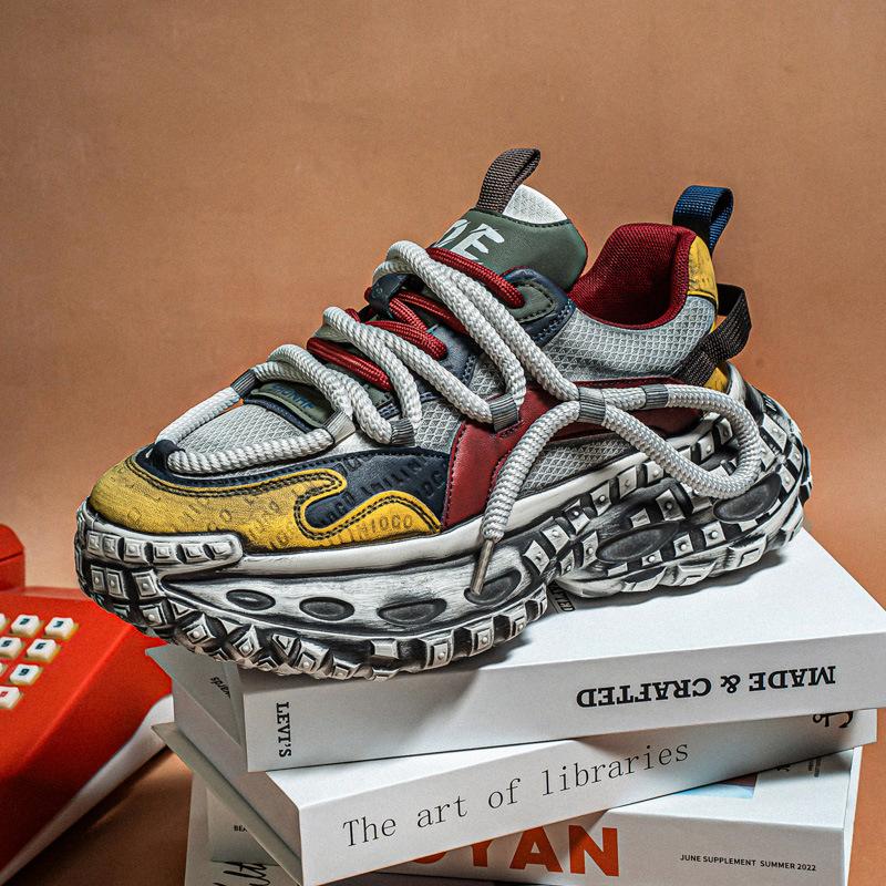 Summer new old dad shoes mesh breathable classic sports and leisure shoes