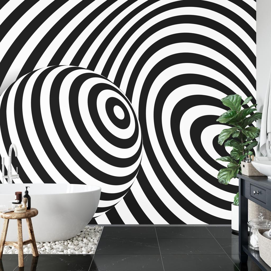 Photomural Ball 3D Structural Vinyl 90x60