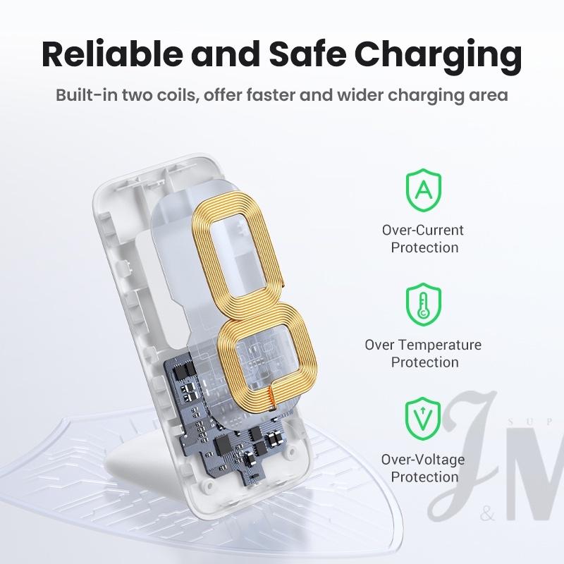 Supporto Caricabatterie Wireless 30W Pieghevole Qi Ricarica Rapida Stazione Dock Porta Telefono per iPhone 13 12 11 Pro Max XR Samsung S20 Caricabatterie per Telefono