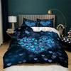 Love Heart Soft Duvet Cover Set Microfiber Bear Warm Comforter Cover Soft Romantic Beding Sets Valentine's Day For Young Girls Women Rom Decor