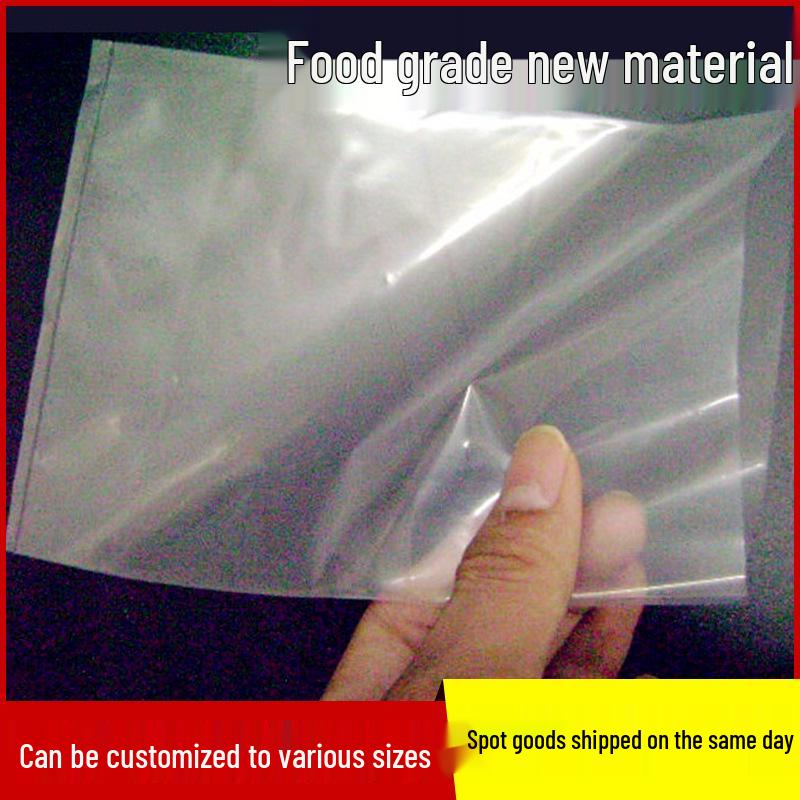 Transparent Self-Adhesive PE Bags for Clothing, Food, and Nuts Packaging