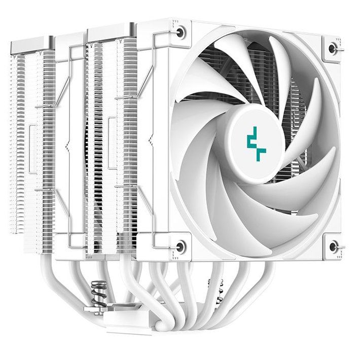 DEEPCOOL - AK620 - R-AK620-WHNNMT-G-1 - Ventirad CPU - 120 mm - Blanc - 2 ventilateurs PWM - 6 Calloducs - TDP 260W