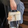 Burst pattern portable small bag women's 2025 summer new trendy lunch box bag niche shoulder messenger bag wholesale