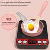Children's Pretend Play Kitchen Toy Set: Electric Cooker & Tableware