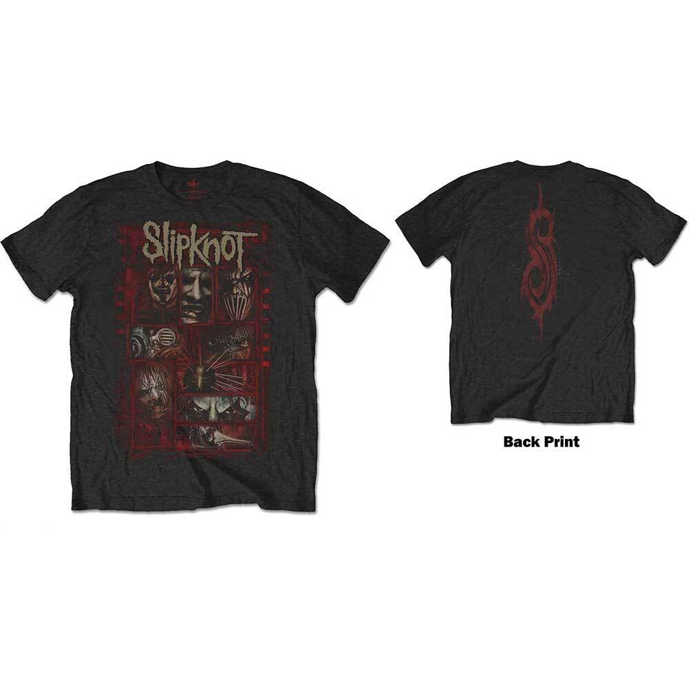 Slipknot Sketch Boxes T-Shirt black New Unisex T-Shirt XL