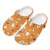 Fun Pattern EVA Printed Clogs Men Women Lightweight Breathable Slip On Casual Shoes Soft Summer Sandals Indoor Outdoor Wear