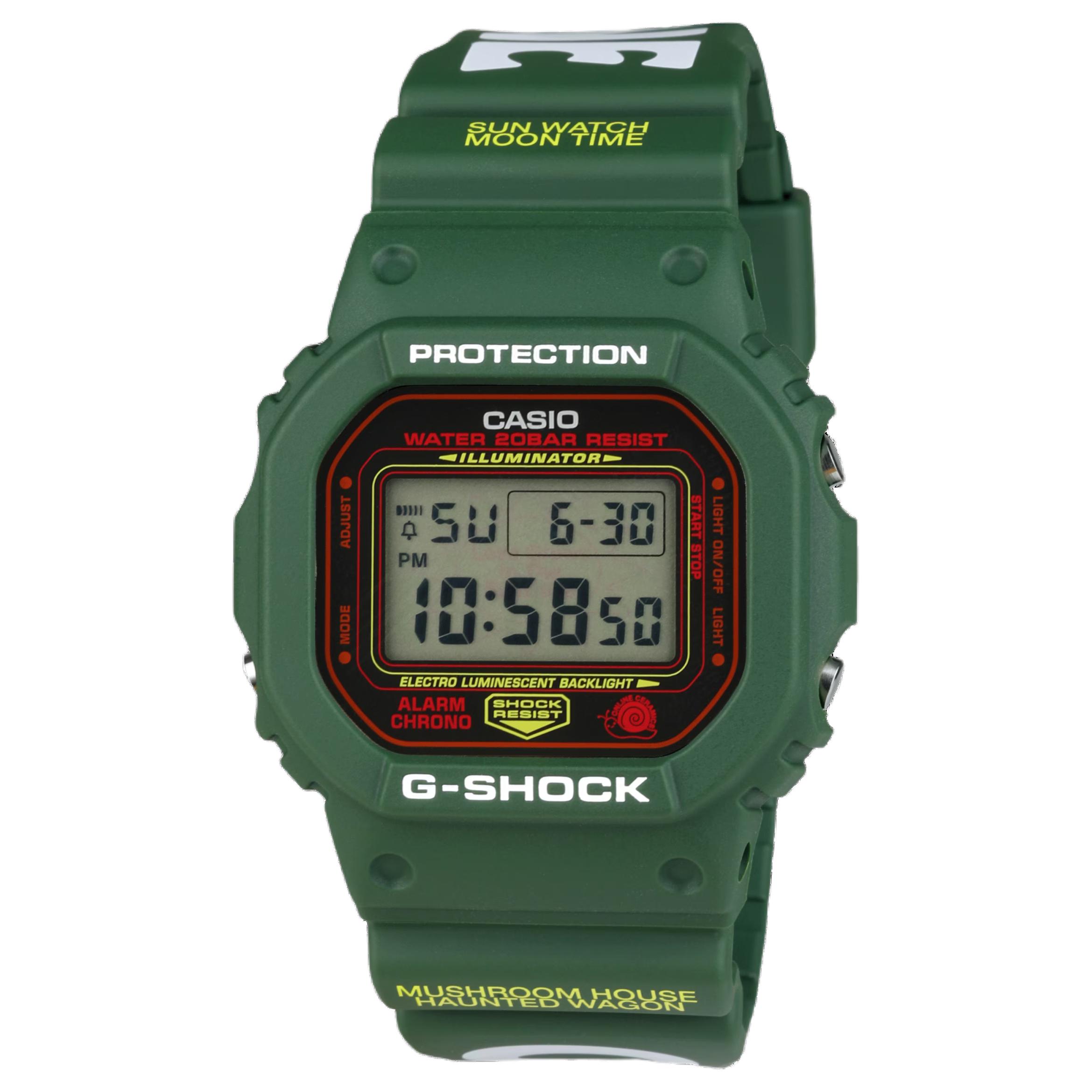 

Casio 5600 Series 200M Waterproof Fashion Quartz Watch Resin Strap Men watches Gray DW5600OC23-3 Gray Dial