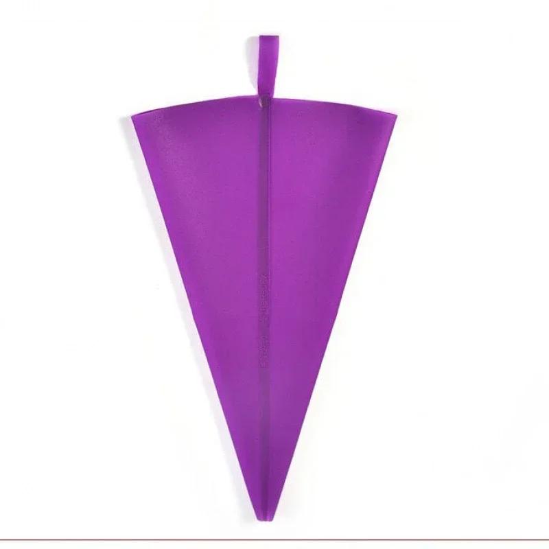 DIY Baking Tools, Kitchen Accessories, Reusable Silicone Piping Bag for Pastry, Cream Cupcake Decorating, Fondant Sugarcraft 1pc
