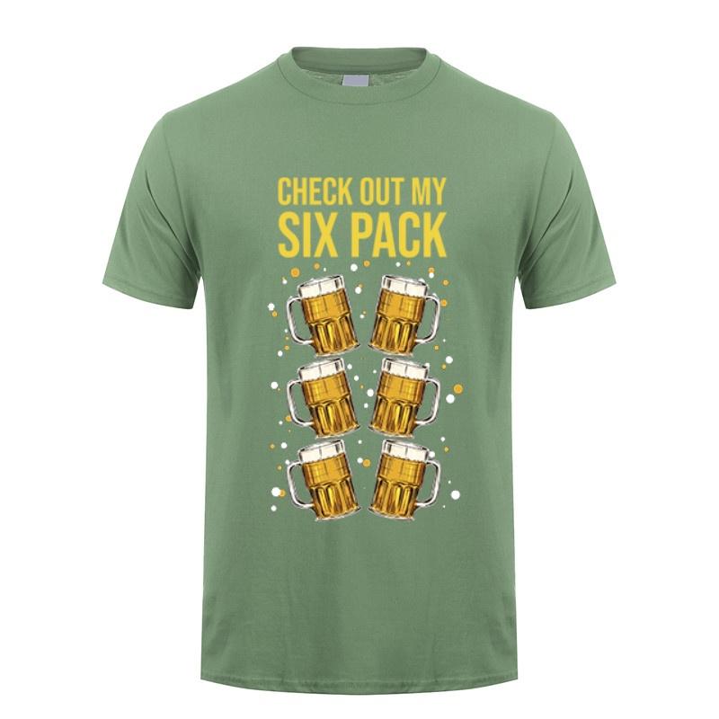 Check Out My Six Pack Funny Beer Tshirts Summer Casual Unisexs Tshirt Unisex T Shirt Oneck Top Unisex Tee Dy314