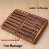 Solid Wood Foot Massager with Pedals and Roller Therapy