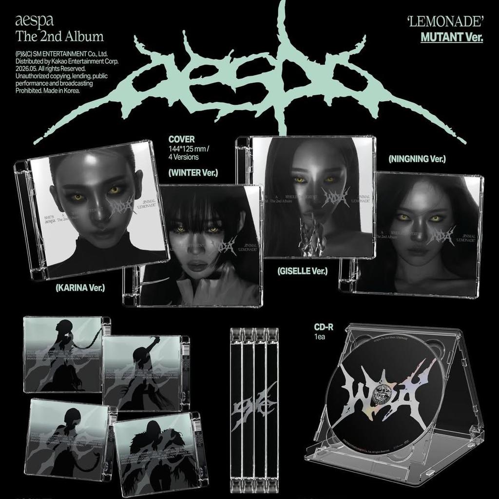 aespa [LEMONADE] 2nd Album MUTANT