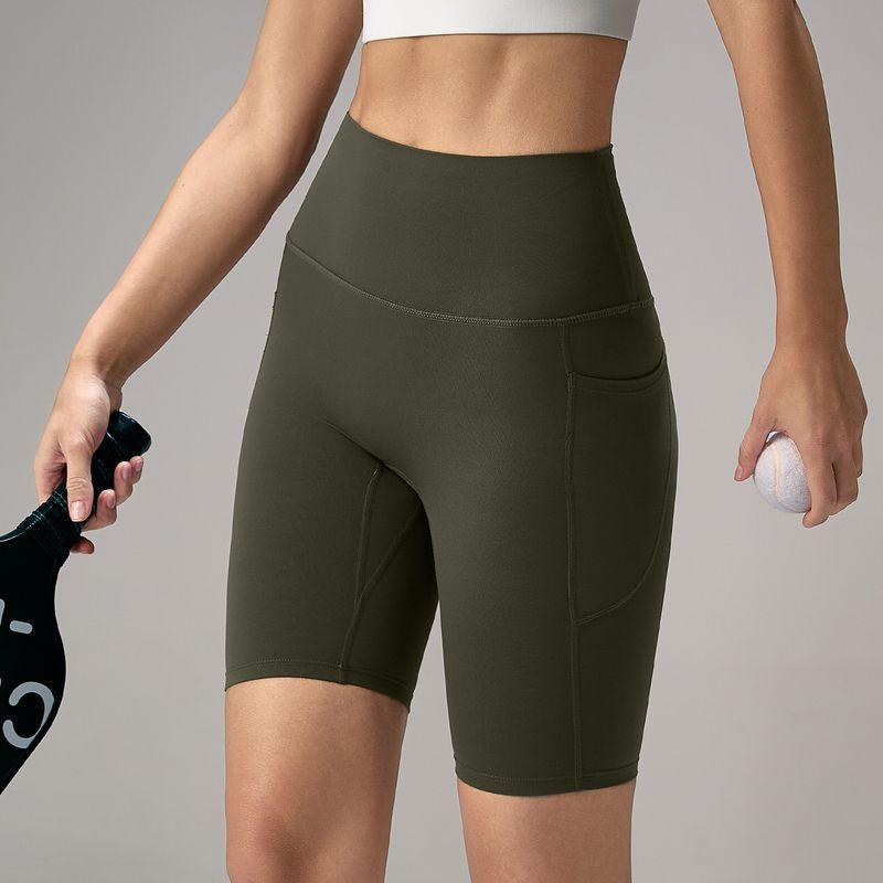 Mitaogirl Kendall Yoga Pants Women High Waist Buttock Lifting Running Sports Shorts Outer Wear Pilates Fitness Pants