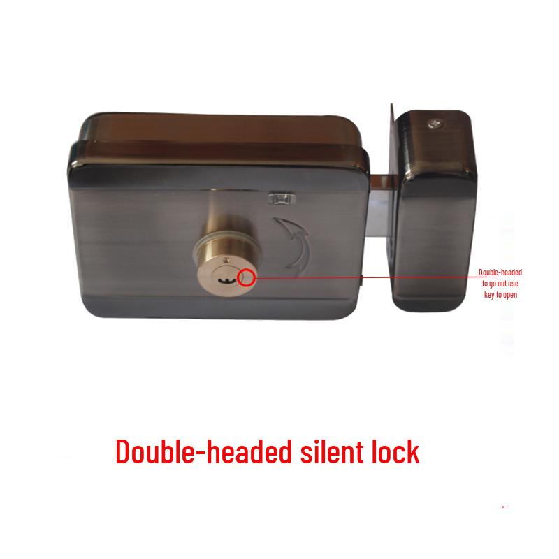 Silent Electromechanical Lock: Intelligent Access Control for Buildings