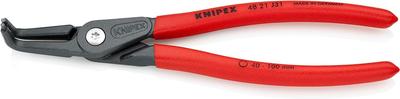 KNIPEX KNIPEX Präzisions-Sprengringzange für gebogene Löcher 4821-J31, (SB)