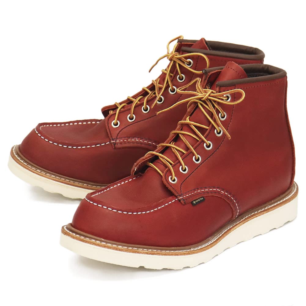 8864 6inch Classic Moc 6 inch mock toe boots Russet Taos 26cm [Red Wing] GORE-TEX Gore-Tex US8D-Approx.