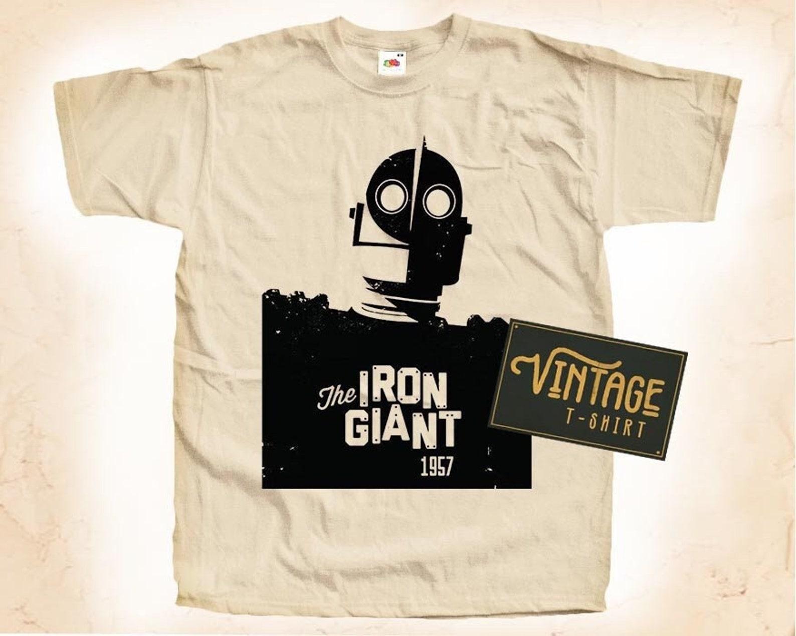 The Iron Giant 1957 T-Shirt Vintage Natural color Men s T-Shirt DTG Digital Print SIZES S M L XL 2XL 3XL 4XL 5XL 3XL