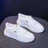 Little white shoes platform women's versatile shoes 2025 new spring mesh shoes breathable mesh flats popular women's shoes summer