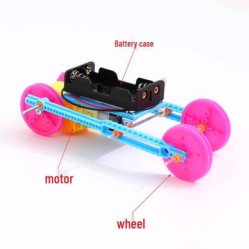 DIY Science Experiment Kit: Handmade Educational Power Car for Kids Aged 7-14