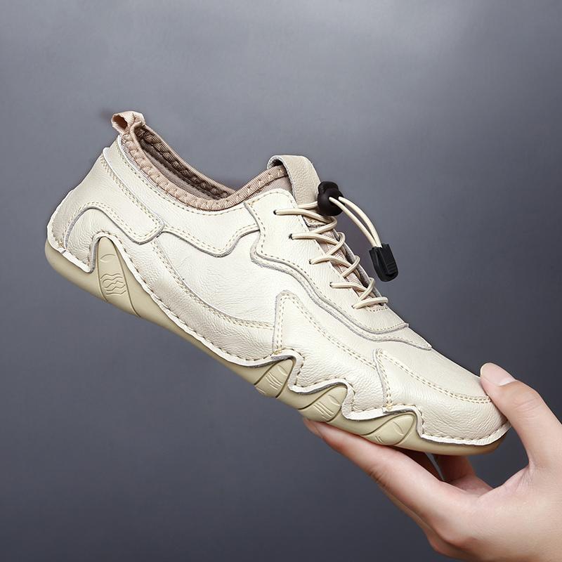 Breathable Men's Shoes Mesh Board Shoes Soft Soled Casual Sports Shoes Youth Trend Sneakers Slip-on Canvas Shoes Flat Footwear
