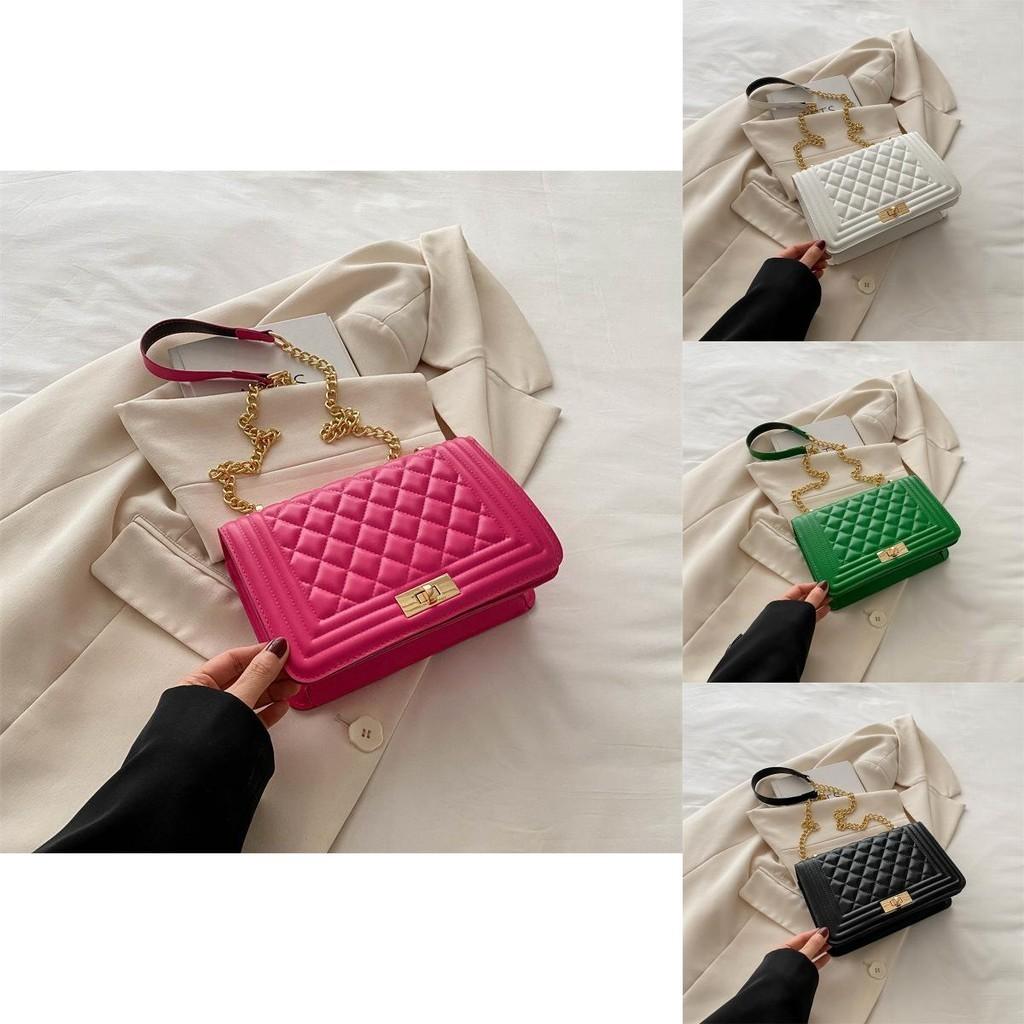 Stylish Korean Fashion Small Square Crossbody Bag For Women Pu Leather Trendy Street Style Handbag