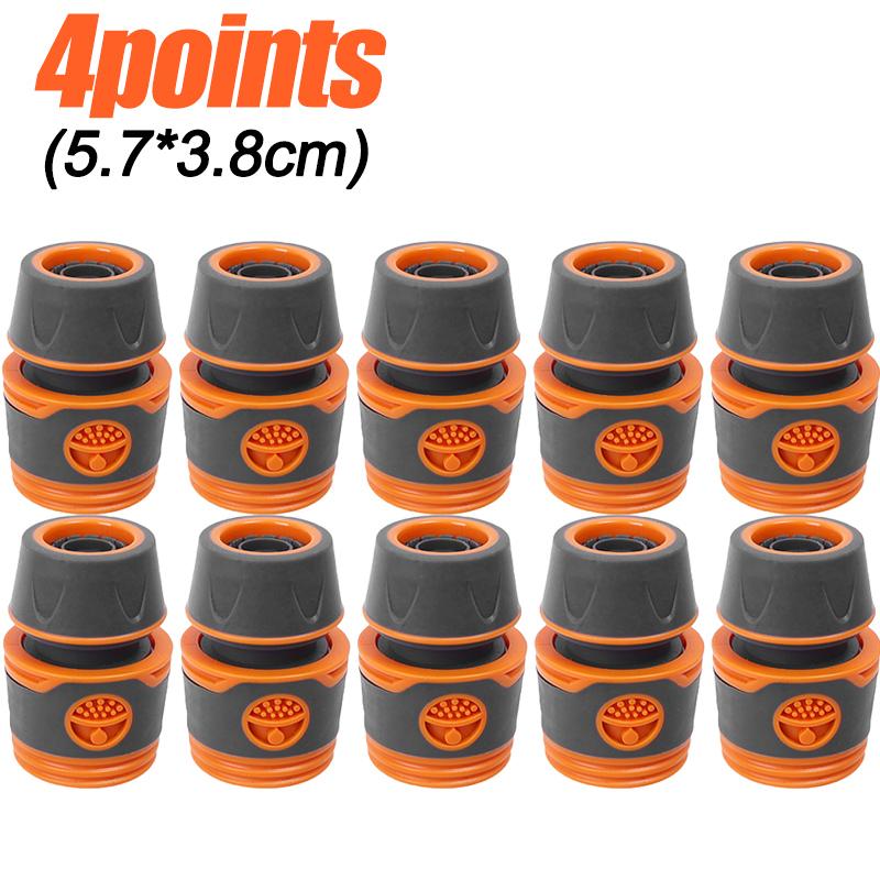 

1/2 3/4 Garden Hose Quick Connector Water Pipe Faucet Extender Fixed Connectors Fittings Adapter Joint Irrigation System 1PC