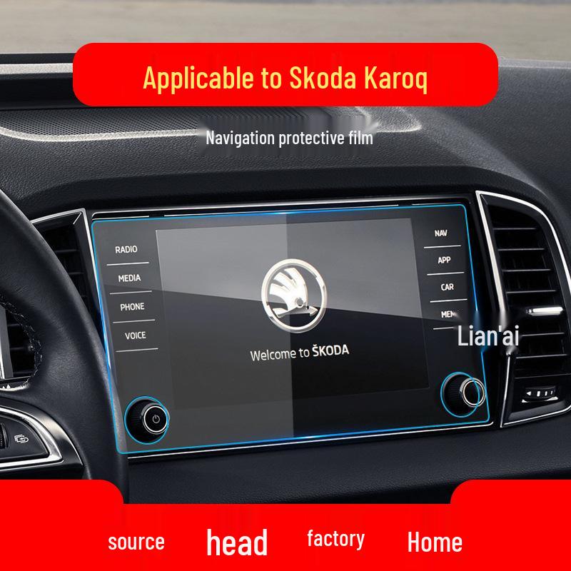 Skoda Kamiq/Karoq Console Navigation Protective Film - 25 Pack