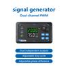 Dual-Channel PWM 150 Signal Generator for Servo Motor Drive, Square Wave Pulse with Adjustable Frequency, Duty Cycle, and Phase