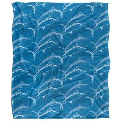 JQ Licensing Marlin Silky Mosaic Fisch Superweiche Decke