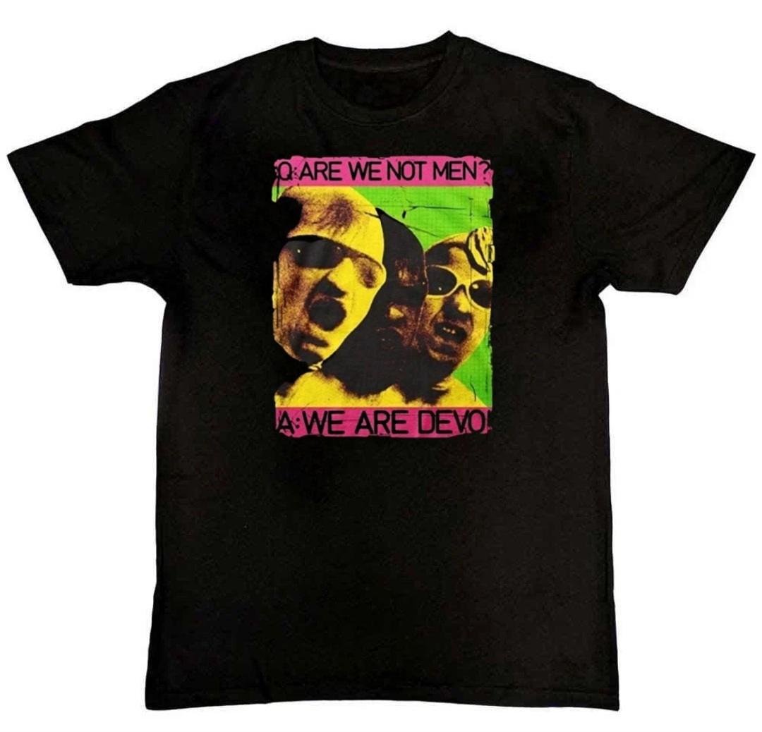 DEVO We Are Devo Graphic Print Mens T-Shirt S