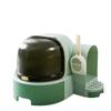 Super Large Drawer-Style Cat Litter Box Fully Enclosed Design with Flip-Top Lid Sand-Proof Toilet for Cats Spacious Litter Tray