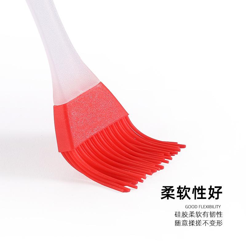 Silicone  Brush With Plastic Handle Kitchen Barbecue Grill Oil Brush Cooking Accessories