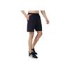 MLB Small Logo Embroidered Cotton Lace-Up Shorts Unisex Shorts Navy-Blue 31SM02031-07N