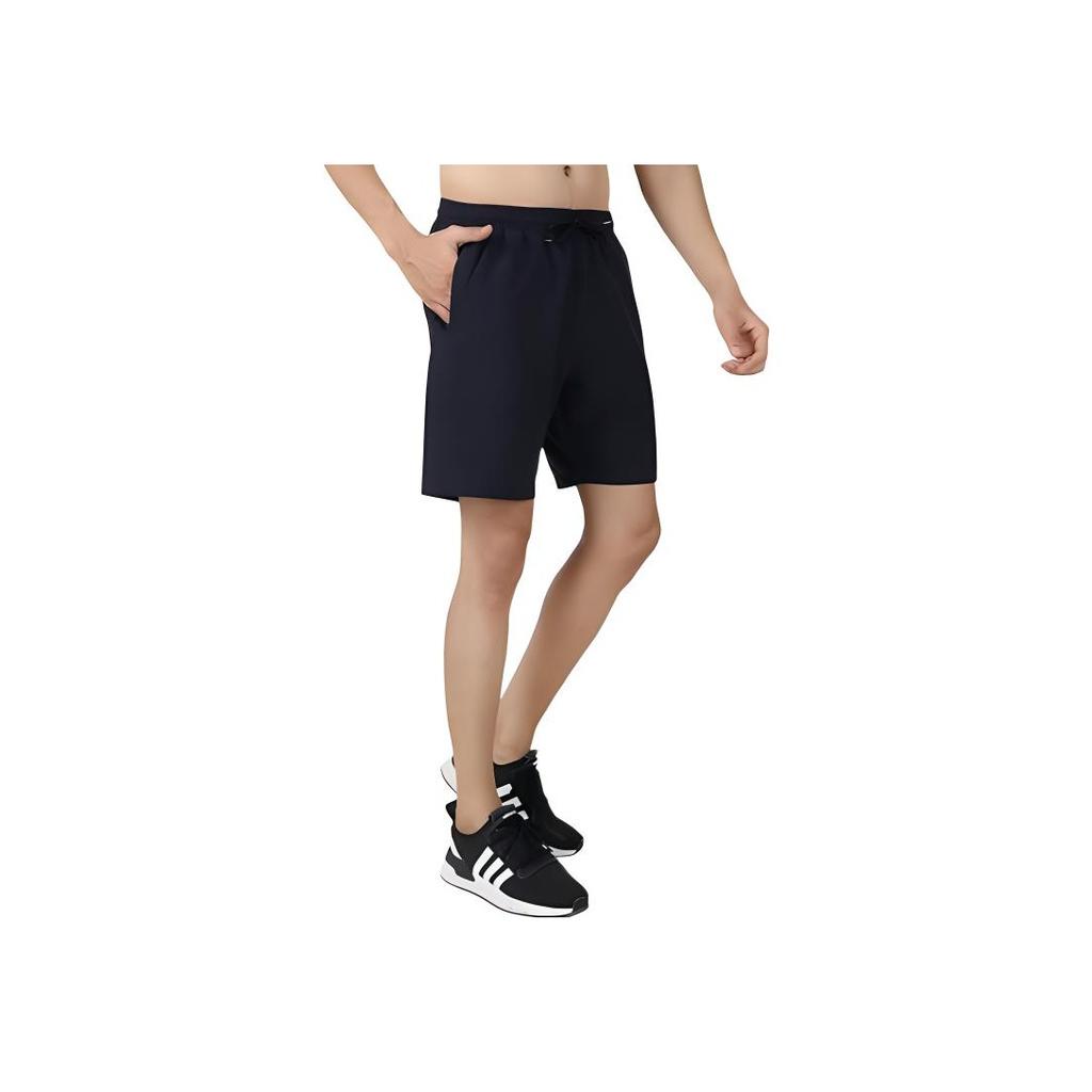 MLB Small Logo Embroidered Cotton Lace-Up Shorts Unisex Shorts Navy-Blue 31SM02031-07N