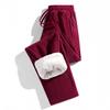 Winter & Autumn Fleece Zipper Pants: Plus Size, Thickened Velvet, Loose Sport Style for Couples