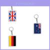 Acrylic Keychain With National Flags For Football Fans Small Gifts And Souvenirs