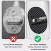 4pcs Car Lock Scratch-resistant Protective Cover Sticker Car Door Closing Shock Absorbing Pad Car Door Lock Anti-Collision Cover