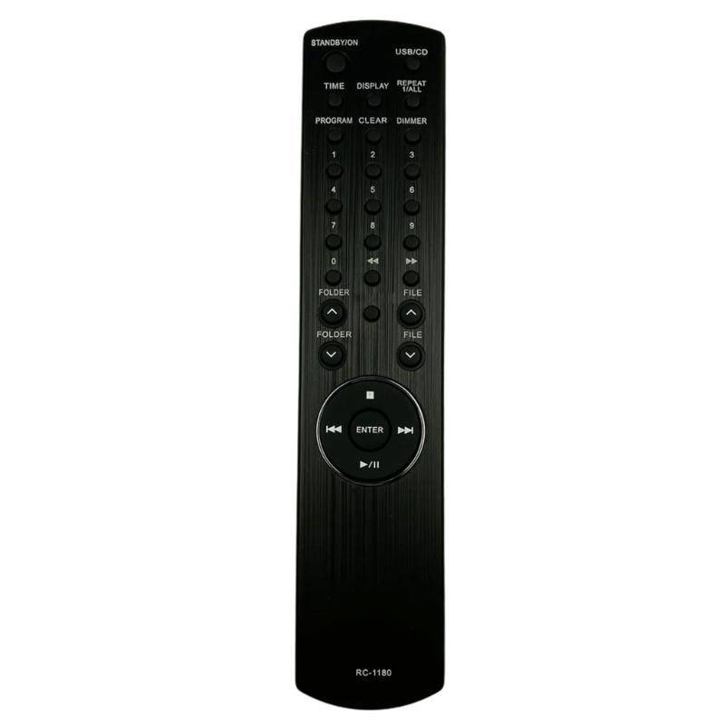 

Ergonomic Remote Control for RC1180 TV with Enhances Comfortable Grip ABS Intuitive Button Layout for Easy Daily Use 1