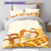 Bread Thief Pattern Bedding,Quilt Set Quilt Cover Pillowcase Home Birthday Gift (1 * duvet cover + 2 * pillowcase, without core)