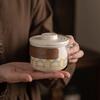 Travel tea set, one pot and four cups set, light luxury and convenient, high-end out-of-home advertising, business activities, gifts can be printed