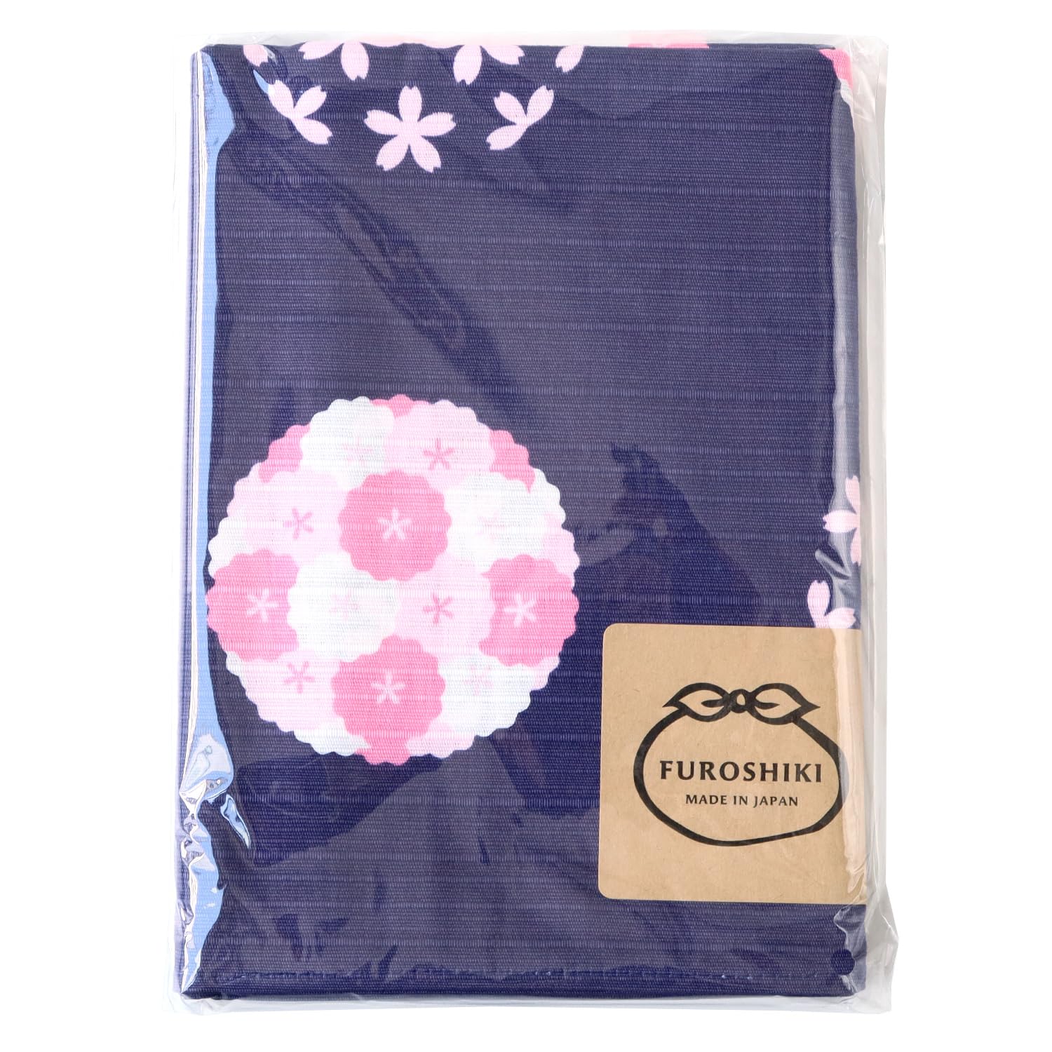 kenema Miyamoto Towel Miyamoto Japanese Goods no O Sakura Ball 6114 70x70cm (Miyamoto-towel)  Okamisan Furoshiki