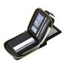 Leather Men’s Wallet Luxury Mens Purse Male Zipper Card Holders with Coin Pocket Wallets Gifts for Men Money Bag
