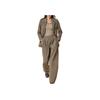 Zara FW24 SRPLS Series Cuffed Split Button Multi-Pocket Blazer Women blazer Khaki 9242208-505
