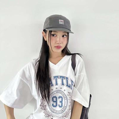 Women's Street Style Cotton Label Snapback Baseball Cap