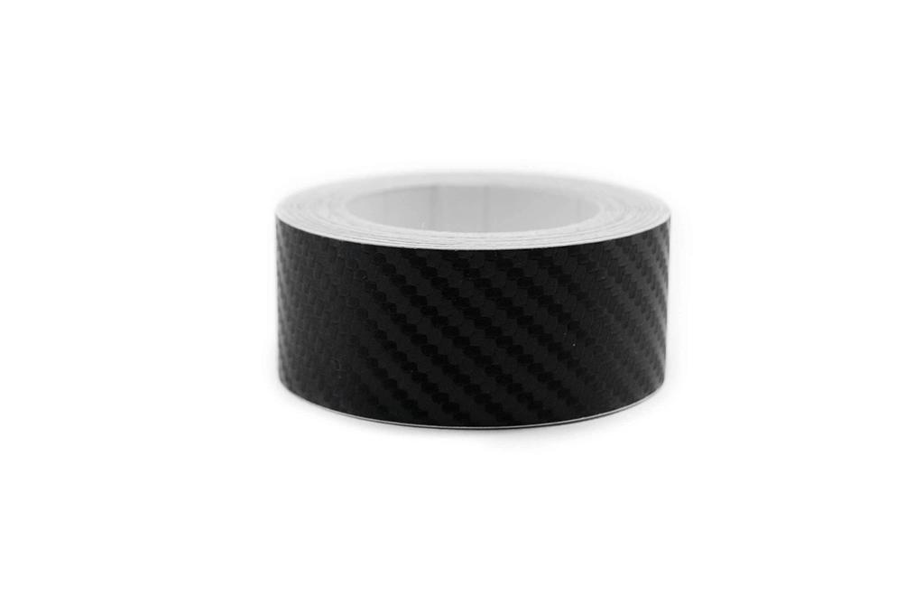 Ilmondomall Tape Type Real Carbon Sheet 3D Pattern Black Step