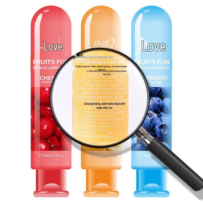 Passionate Strawberry Flavored Lubricant for Oral and Intimate Use